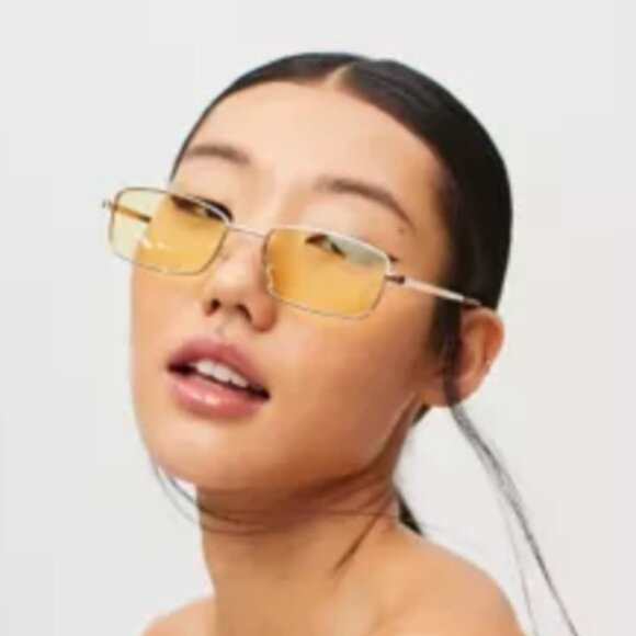 Urban Outfitters Accessories - Devon Metal Rectangle Sunglasses